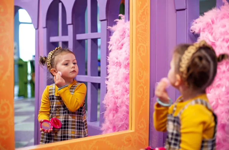 The storybook playhouses at Fun Street