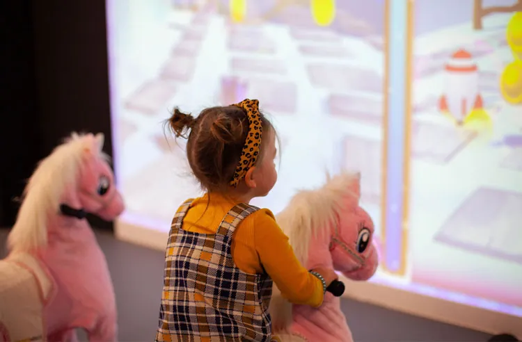 Interactive play zone at Fun Street