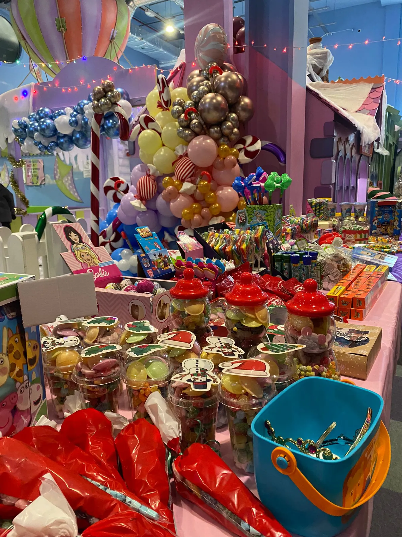 Custom decorations for themed events at Fun Street Glasgow