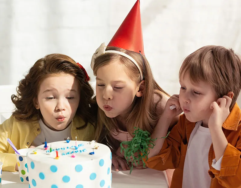 Kids having a party at Fun Street Glasgow